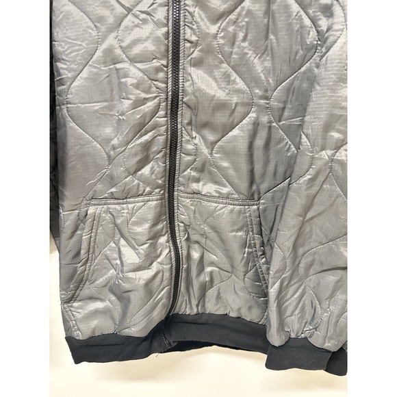 Perseverance Survival Mens Jacket Woobie Hoodie Gray XL Quilted Ripstop Heritage - Picture 9 of 9